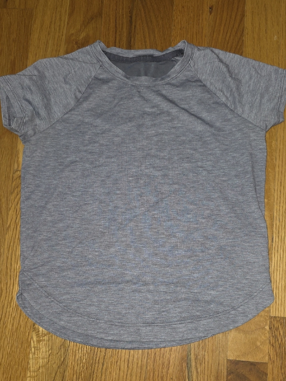 Athleta Girl Heather Gray Comeback Tee